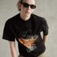 Black Print T Shirt