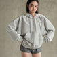 Signature Boxy Zip Hoodie