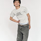 Sassy & Stressed Y2K Babytee  Grey Melange